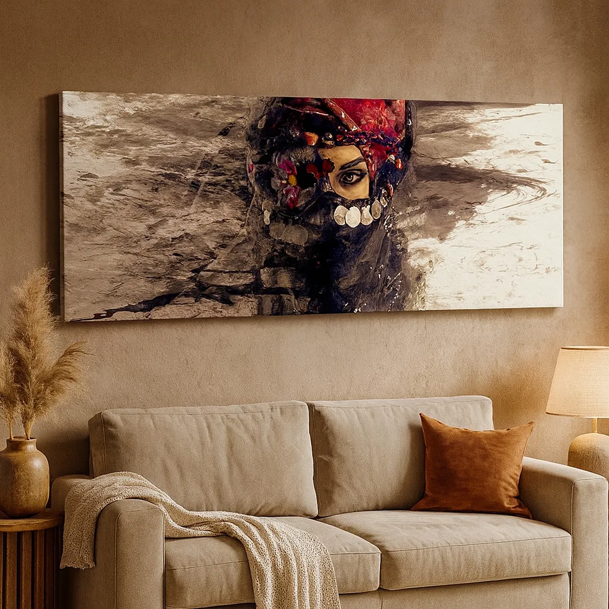 Canvastavla - Bild på duk - Minst intrigerande - 30x30 cm