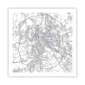 Affisch - Romersk ring - 60x60 cm