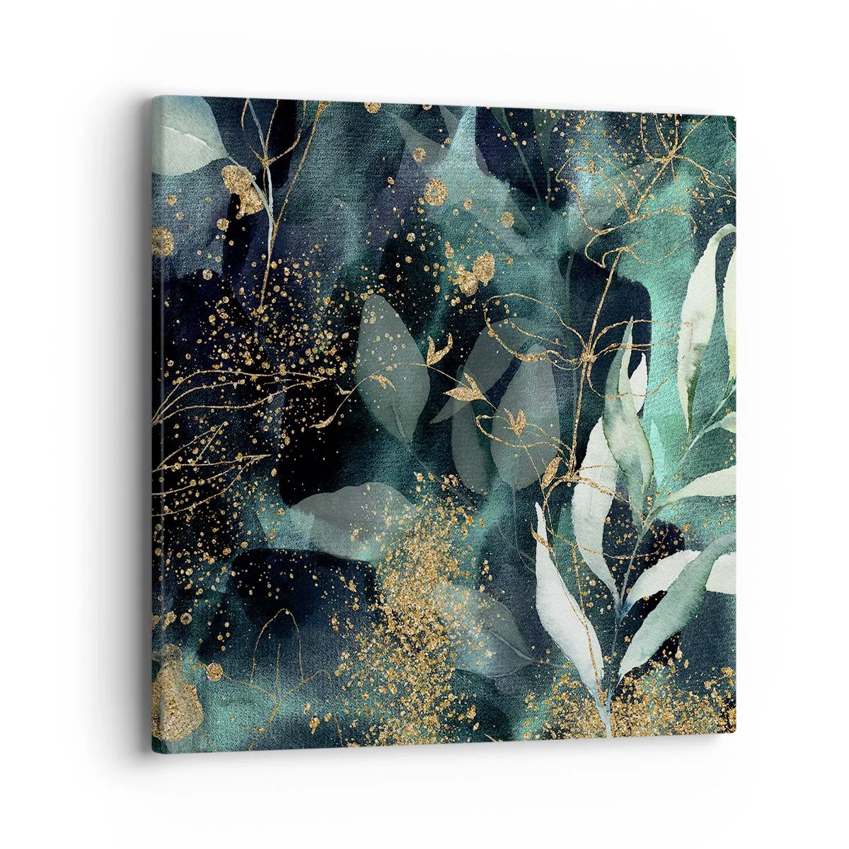 Canvastavla - Bild på duk - Förtrollad trädgård - 40x40 cm
