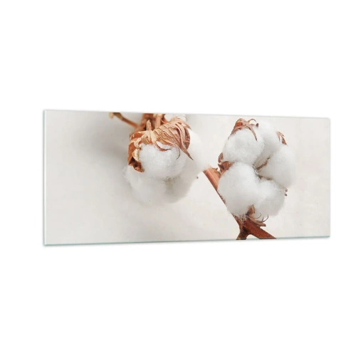 Glastavla - Bild på glas - Krama om - 100x40 cm