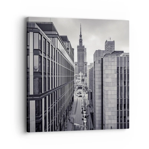 Canvastavla - Bild på duk - Warszawadalen - 40x40 cm