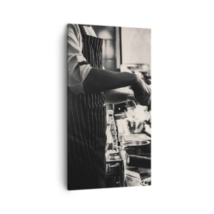 Canvastavla - Bild på duk - Alkemi av smaker - 45x80 cm