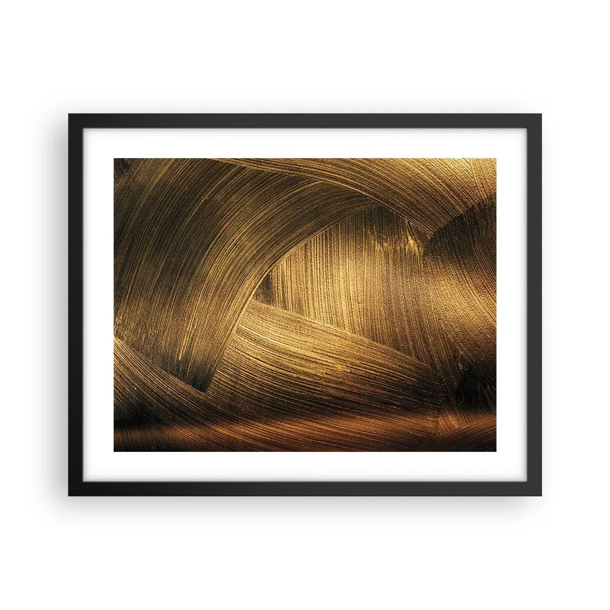 Affisch i svart ram - I gyllene labyrint - 50x40 cm