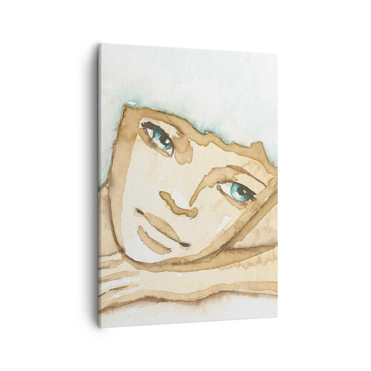 Canvastavla - Bild på duk - Poesiträdet växer ur tystnaden - 50x70 cm