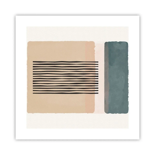 Affisch - Allt väl - 40x40 cm