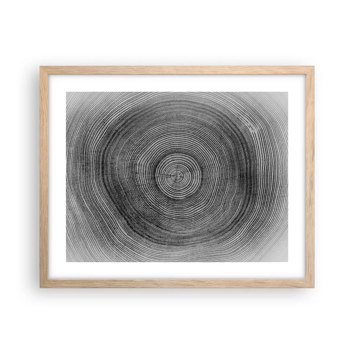 Affisch i ram av ljusek - Ett tecken i tiden - 50x40 cm