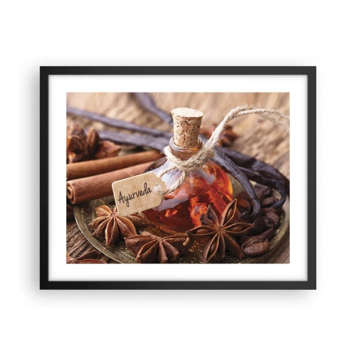 Affisch i svart ram - Mot kroppens och själens enighet - 50x40 cm