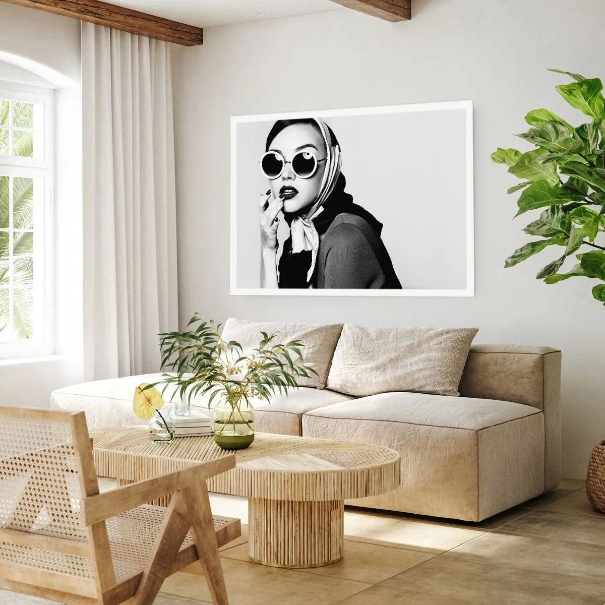 Affisch - Hälsningar från 60-talet - 50x40 cm