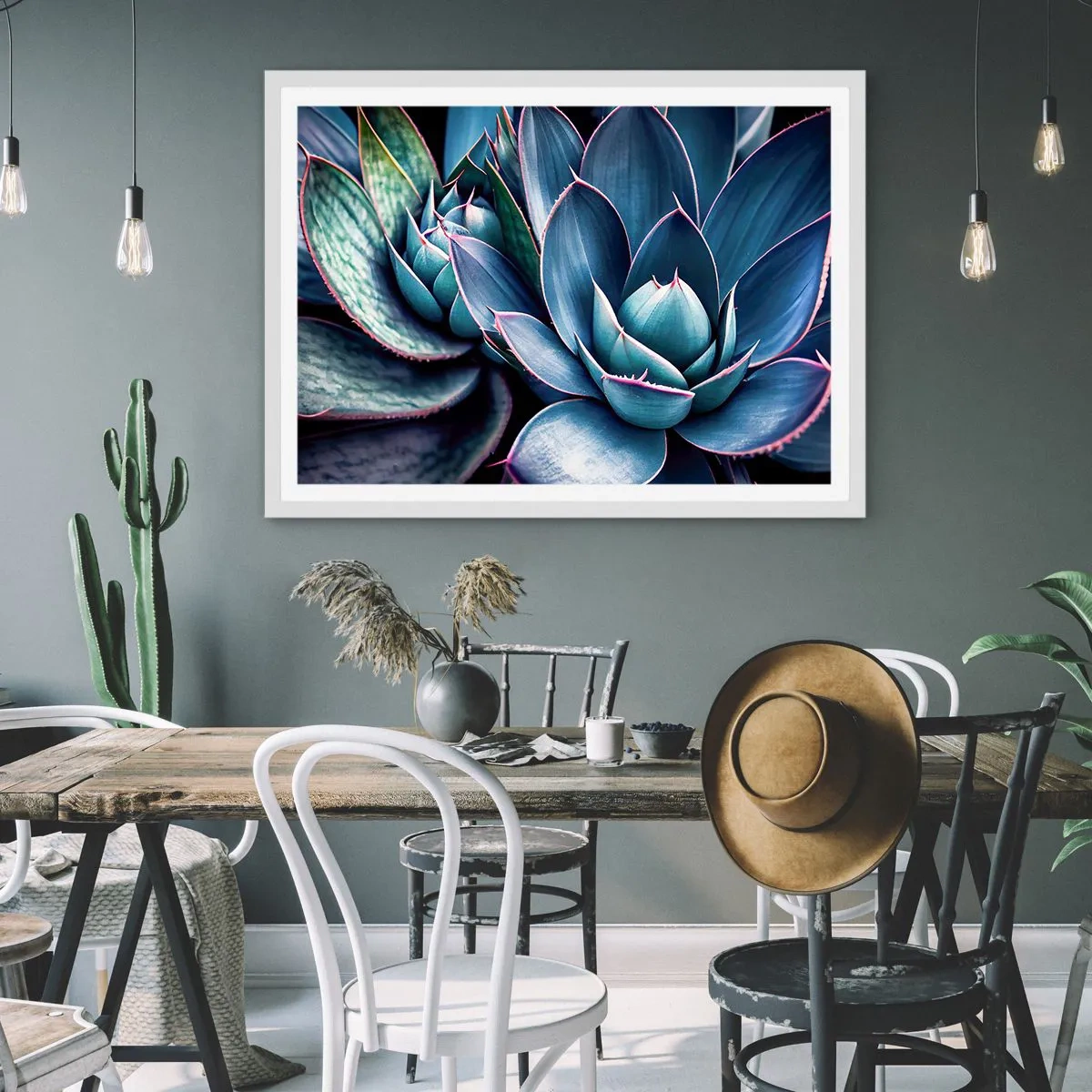 Affisch i vit ram - Vital kraft - 91x61 cm