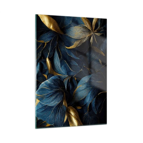 Glastavla - Bild på glas - Fodrad med guld - 50x70 cm