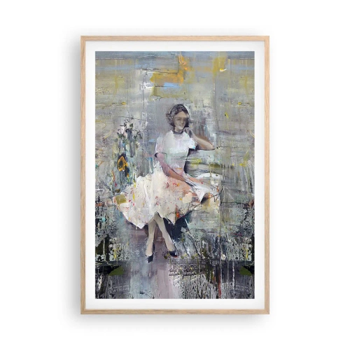 Affisch i ram av ljusek - Klassisk och modern - 61x91 cm