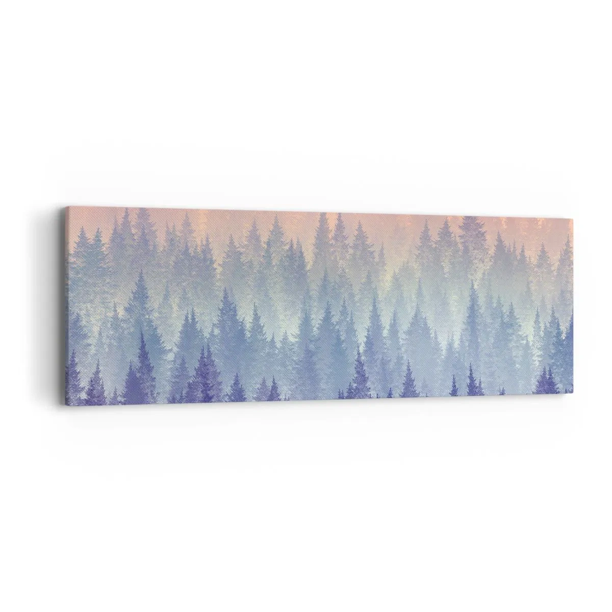 Canvastavla - Bild på duk - Högt, högre, upp till himlen - 90x30 cm