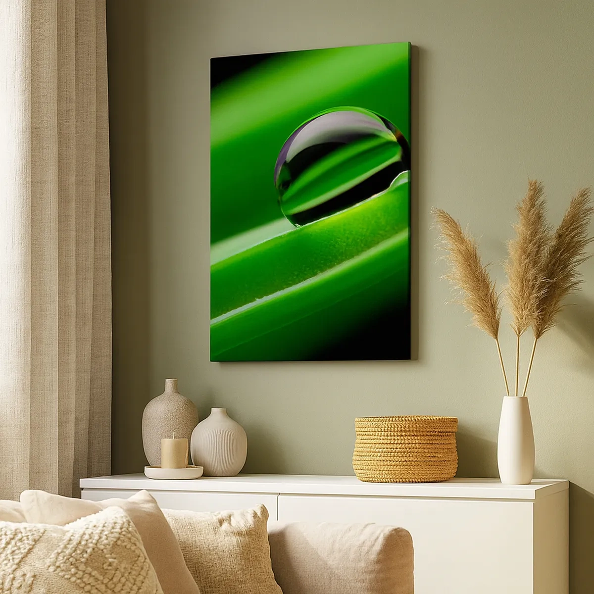 Canvastavla - Bild på duk - Livet på nära håll - 50x70 cm