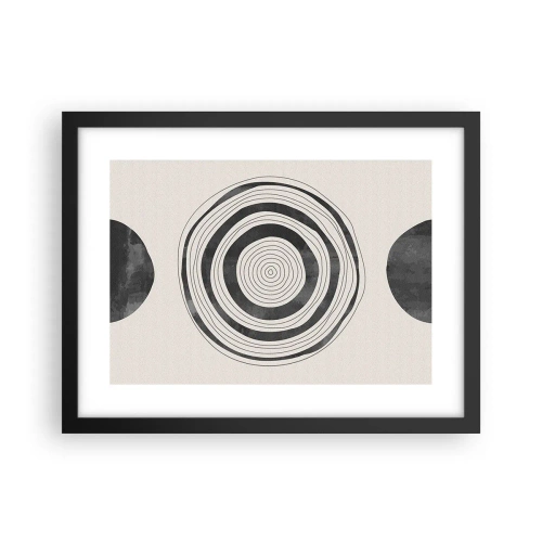 Affisch i svart ram - De viktiga sakerna däremellan - 40x30 cm