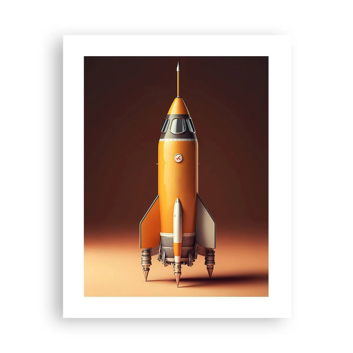 Affisch - Det börjar med en dröm - 40x50 cm