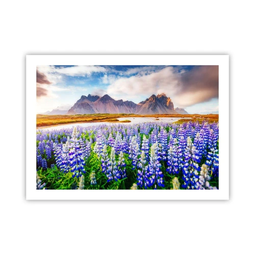 Affisch - Styrka och stränghet bredvid mildhet - 70x50 cm