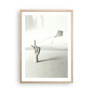 Affisch i ram av ljusek - Test av styrka - 50x70 cm