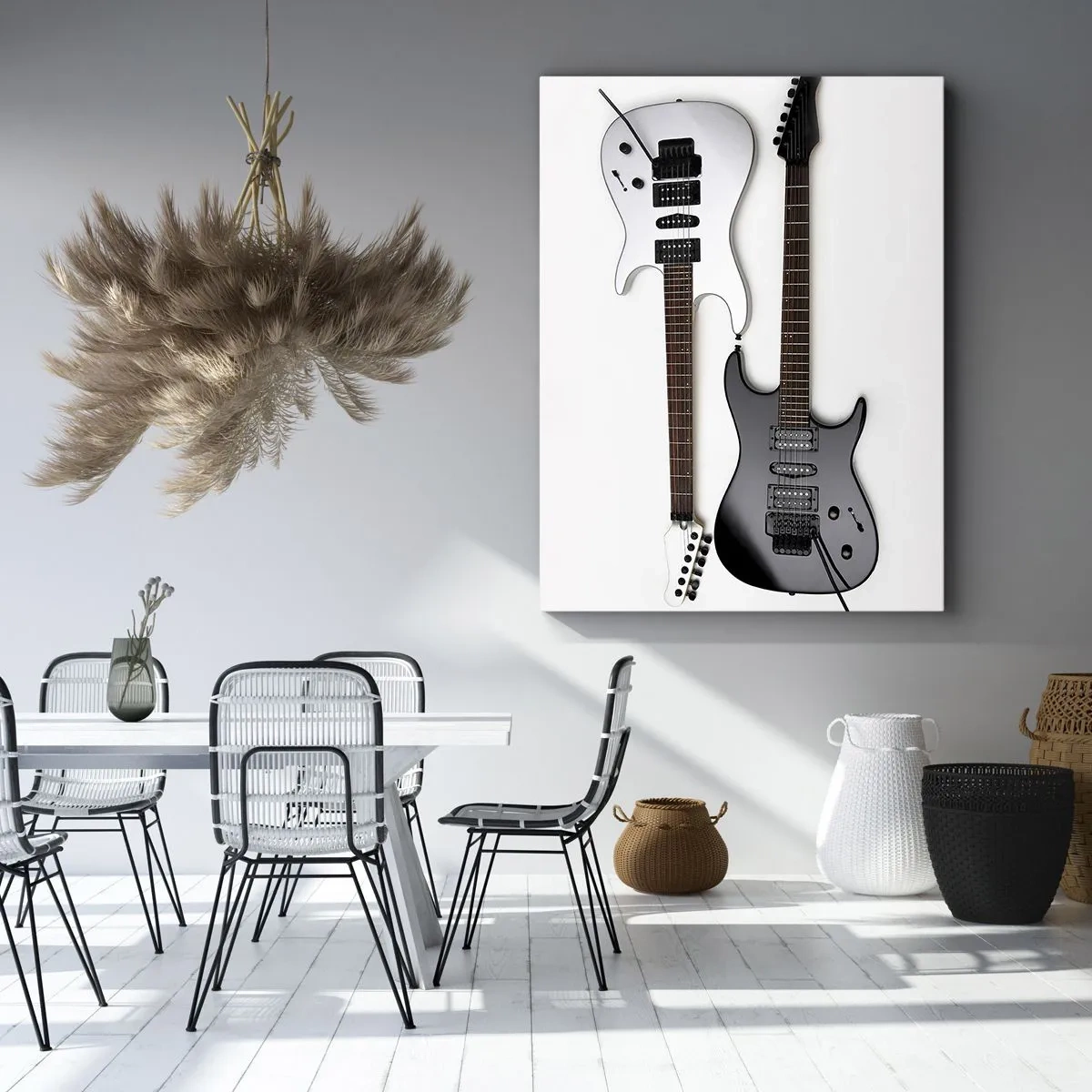 Canvastavla - Bild på duk - Formens harmoni - 70x100 cm