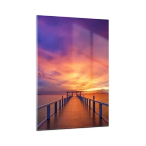 Glastavla - Bild på glas - Utan ände - 50x70 cm