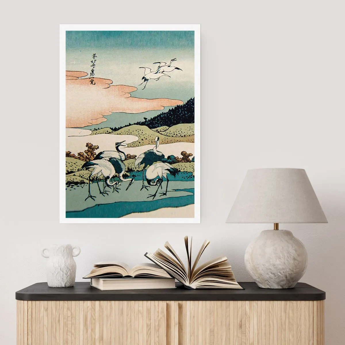 Affisch - I japansk anda - 61x91 cm