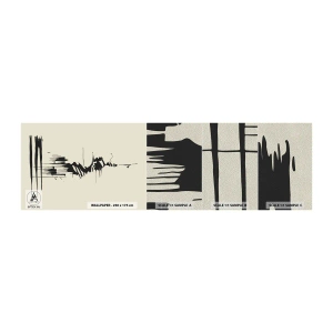 Provbit av fototapet Premium Sand - Skyndsam abstraktion - Abstraktion, Minimalism, Bit - 100x30 cm