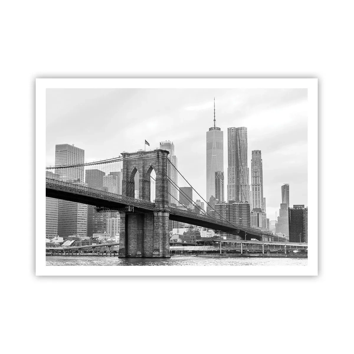Affisch - New York stämning - 100x70 cm