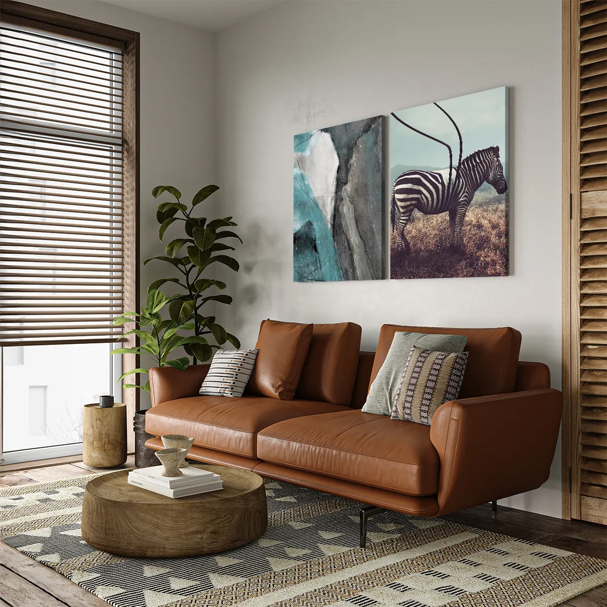 African steppes - Inspiration till vardagsrummet