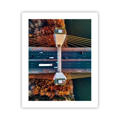 Affisch - Bortom vatten, bortom skog - 40x50 cm