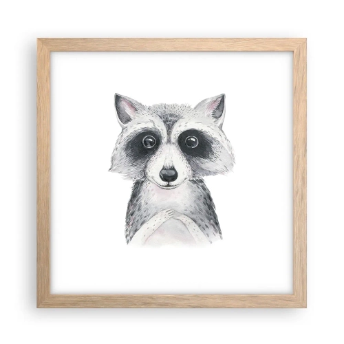 Affisch i ram av ljusek - En stund för känslor - 30x30 cm