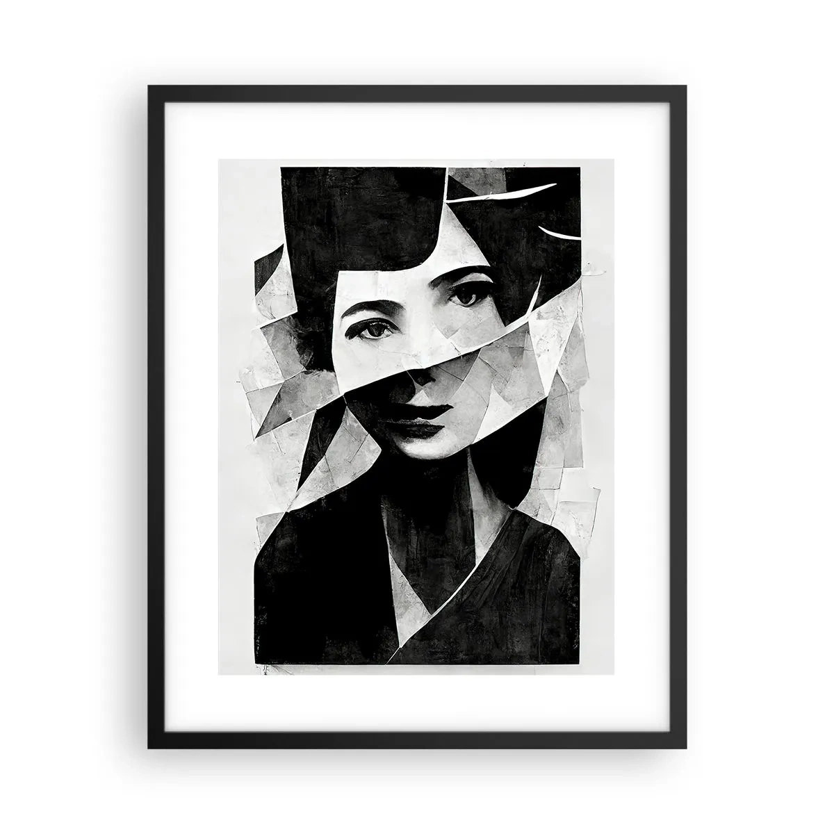 Affisch i svart ram - Verkligen vad du är... - 40x50 cm