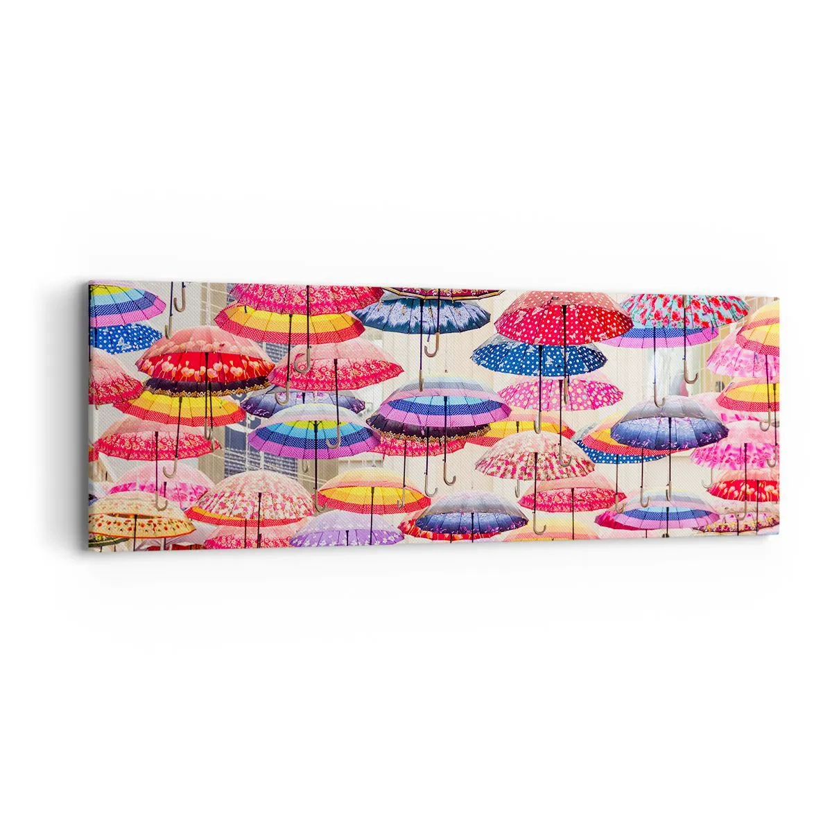 Canvastavla - Bild på duk - Stadsäng - 90x30 cm
