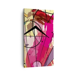 Canvastavla - Bild på duk - Explosion  - 45x80 cm
