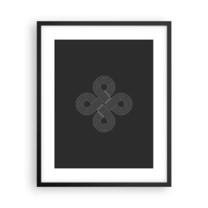 Affisch i svart ram - I keltisk anda - 40x50 cm