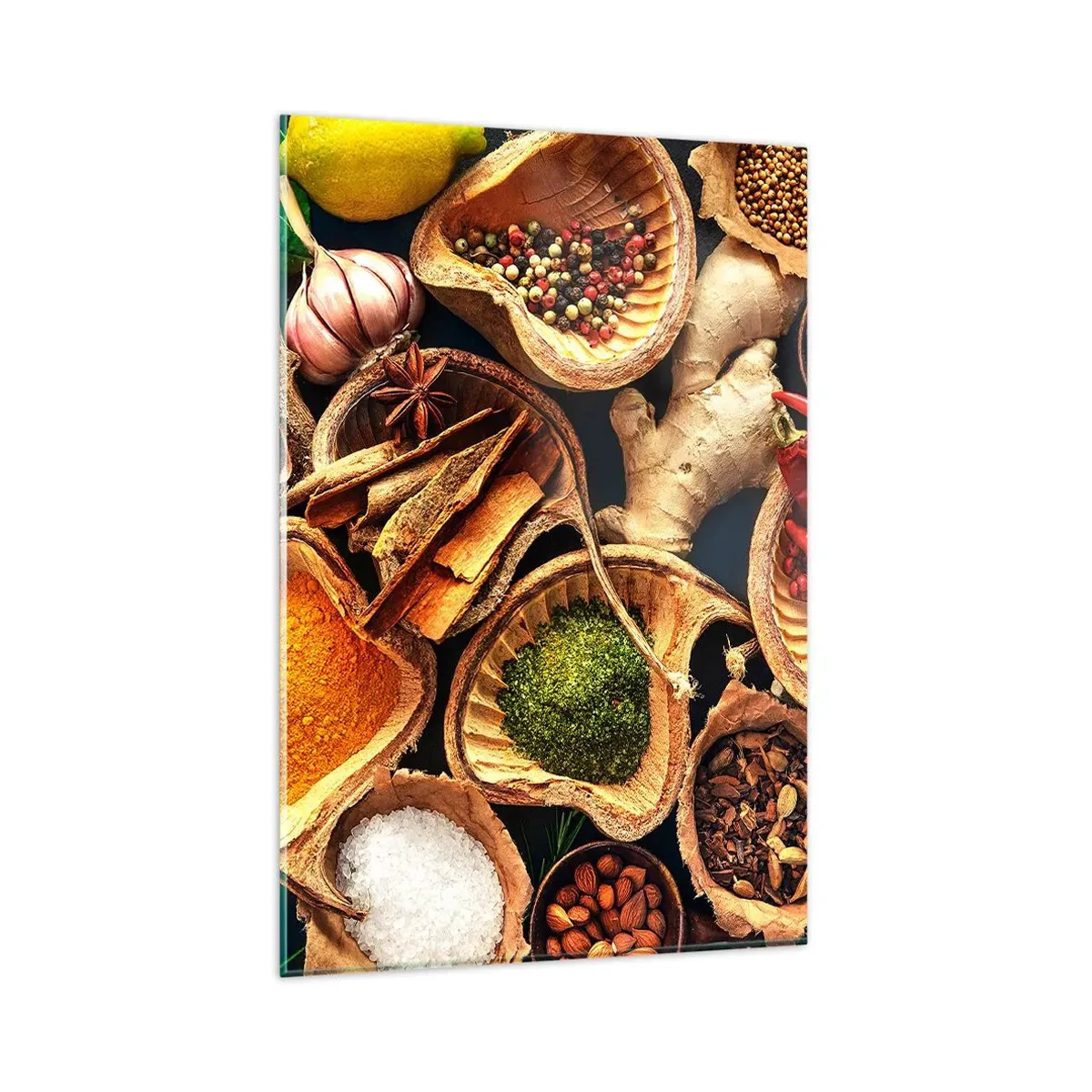 Glastavla - Bild på glas - Ta vad du vill - 80x120 cm