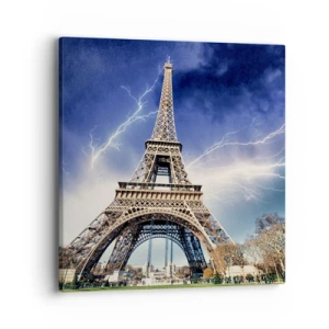 Canvastavla - Bild på duk - Stormhärskarinna - 40x40 cm