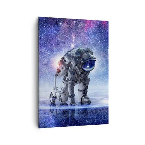 Canvastavla - Bild på duk - Stjärnig himmel över mig - 50x70 cm