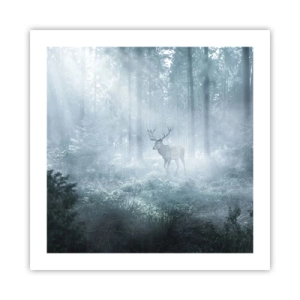 Affisch - Morgonrond runt godset - 50x50 cm