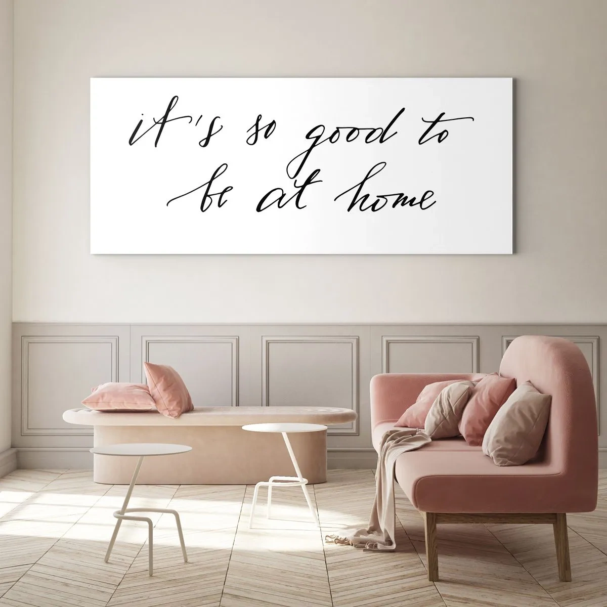 Glastavla - Bild på glas - Hela sanningen - 100x40 cm