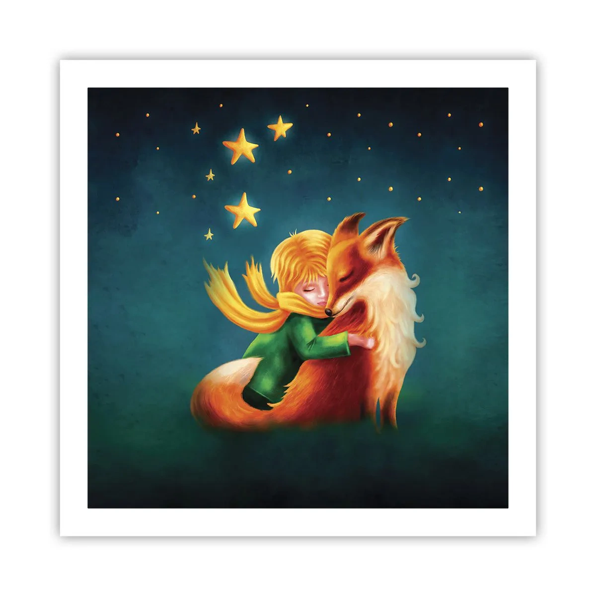 Affisch - Lilla prinsen - 60x60 cm