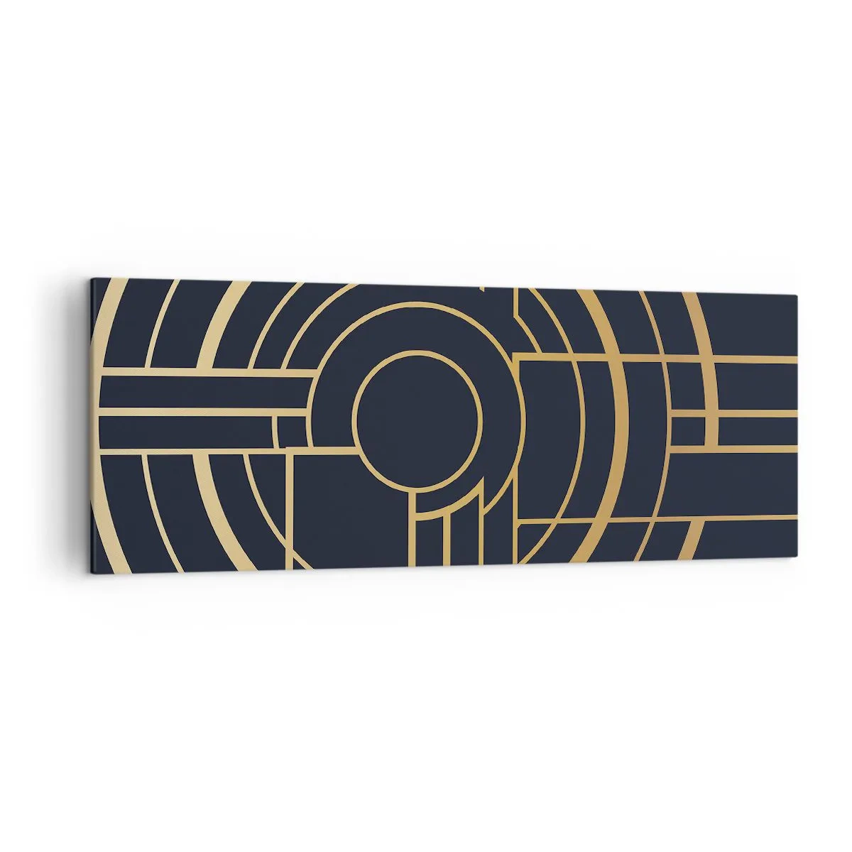 Canvastavla - Bild på duk - Sakernas gång - 140x50 cm