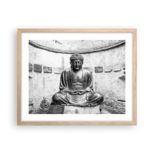 Affisch i ram av ljusek - Hos lugnets källor - 50x40 cm