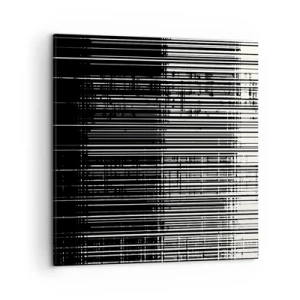 Canvastavla - Bild på duk - Vågor och vibrationer - 50x50 cm