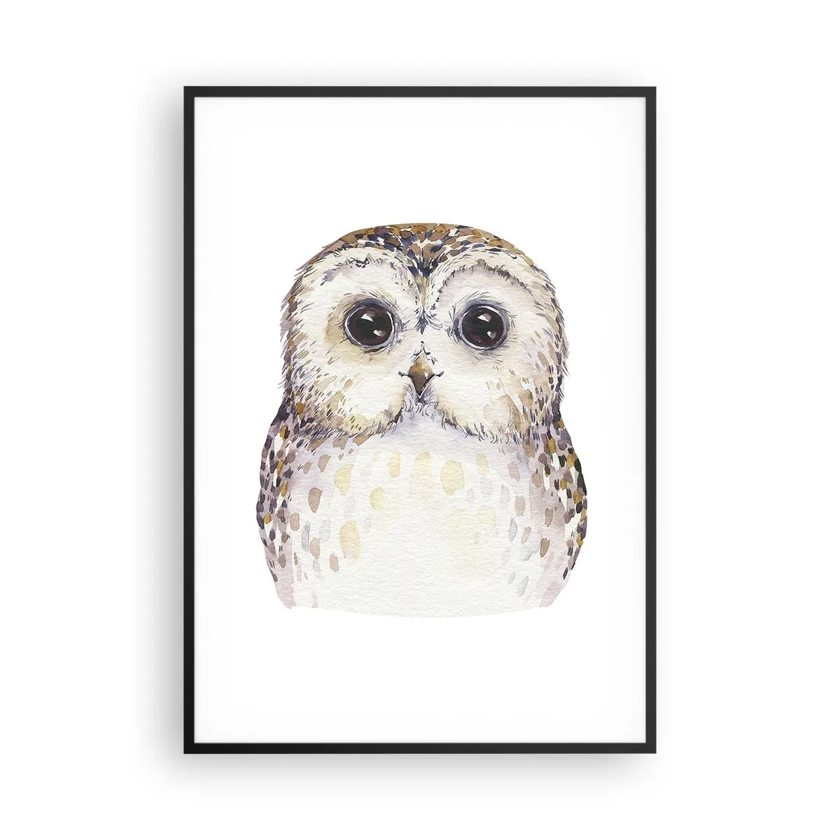 Affisch i svart ram - Titta i mina ögon - 70x100 cm