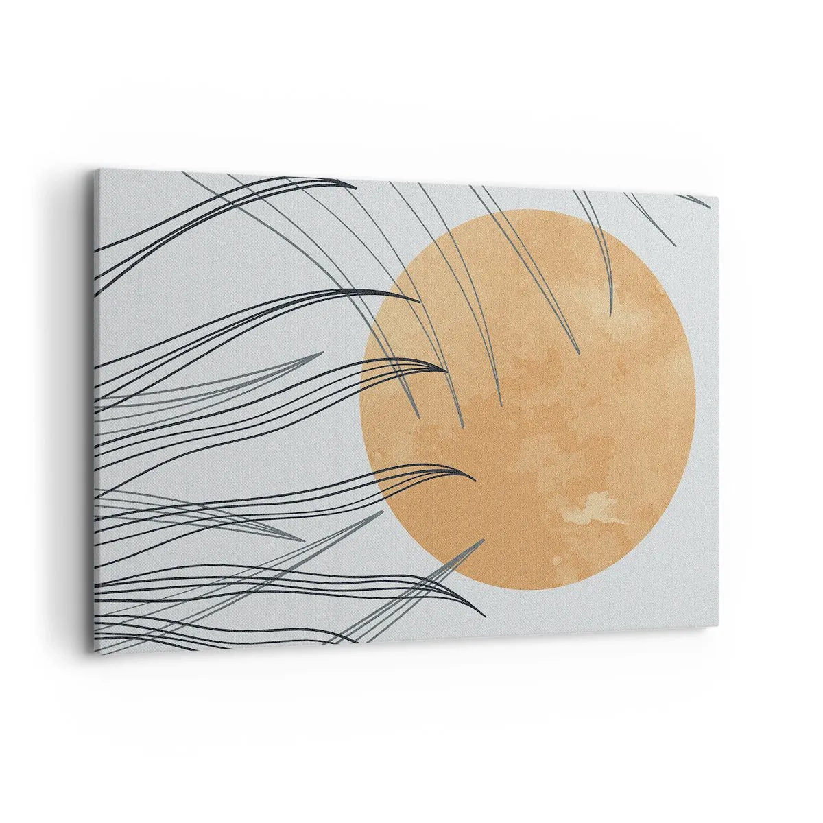 Canvastavla - Bild på duk - Alltid mot solen - 120x80 cm