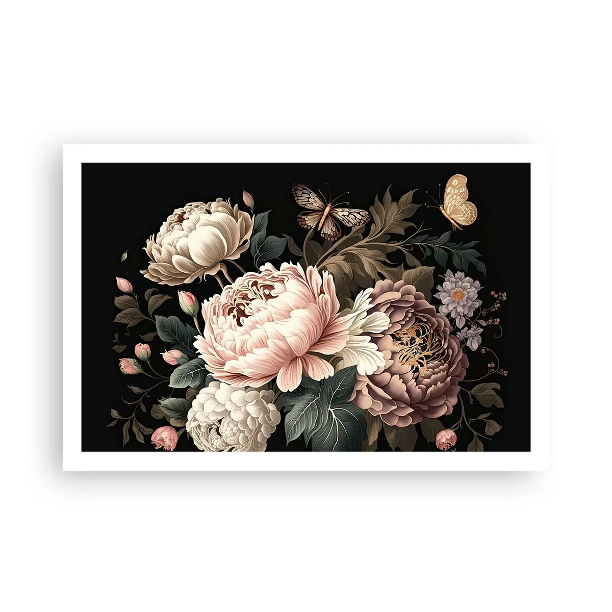 Affisch - I barockstil - 91x61 cm