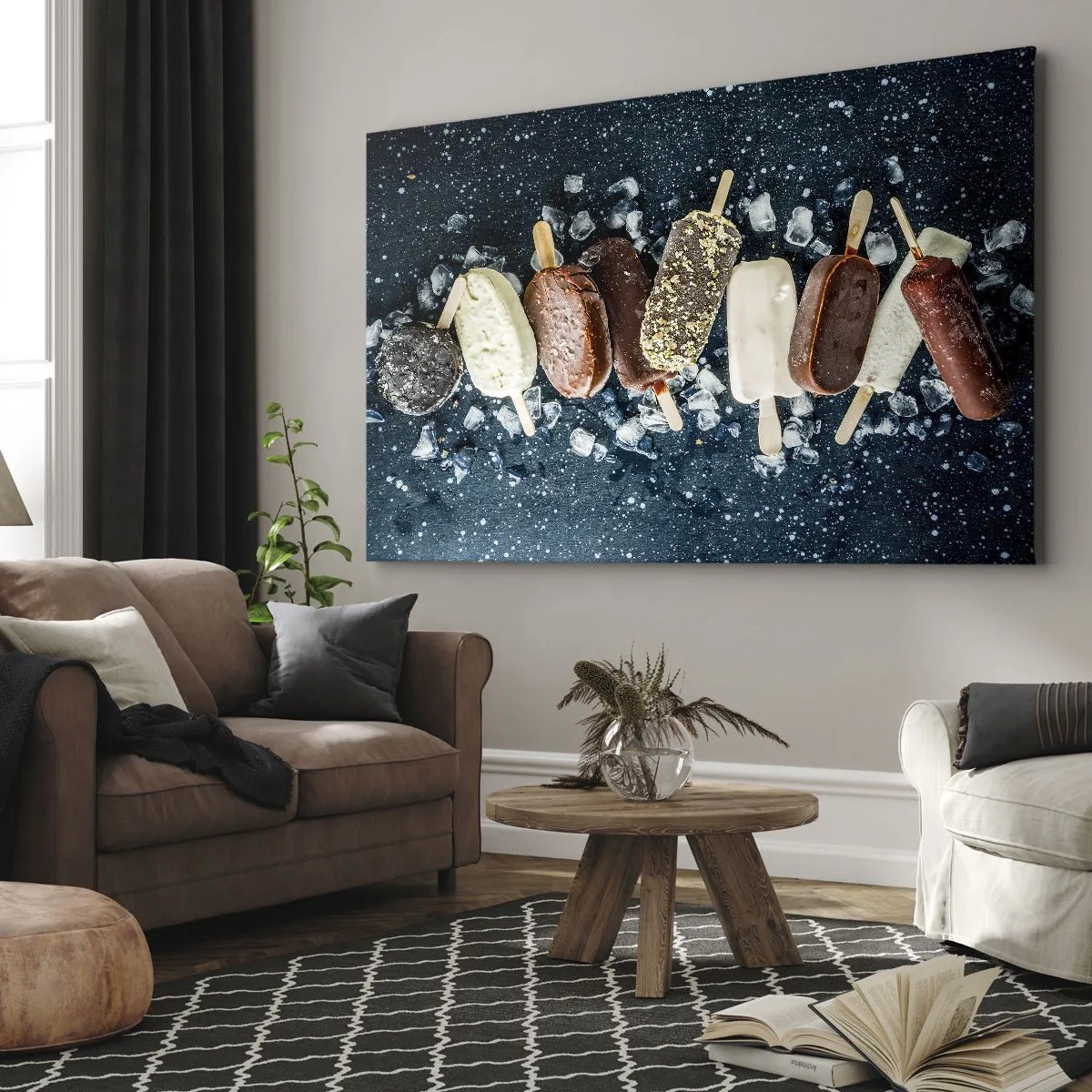 Canvastavla - Bild på duk - Smak av varm sommar - 120x80 cm