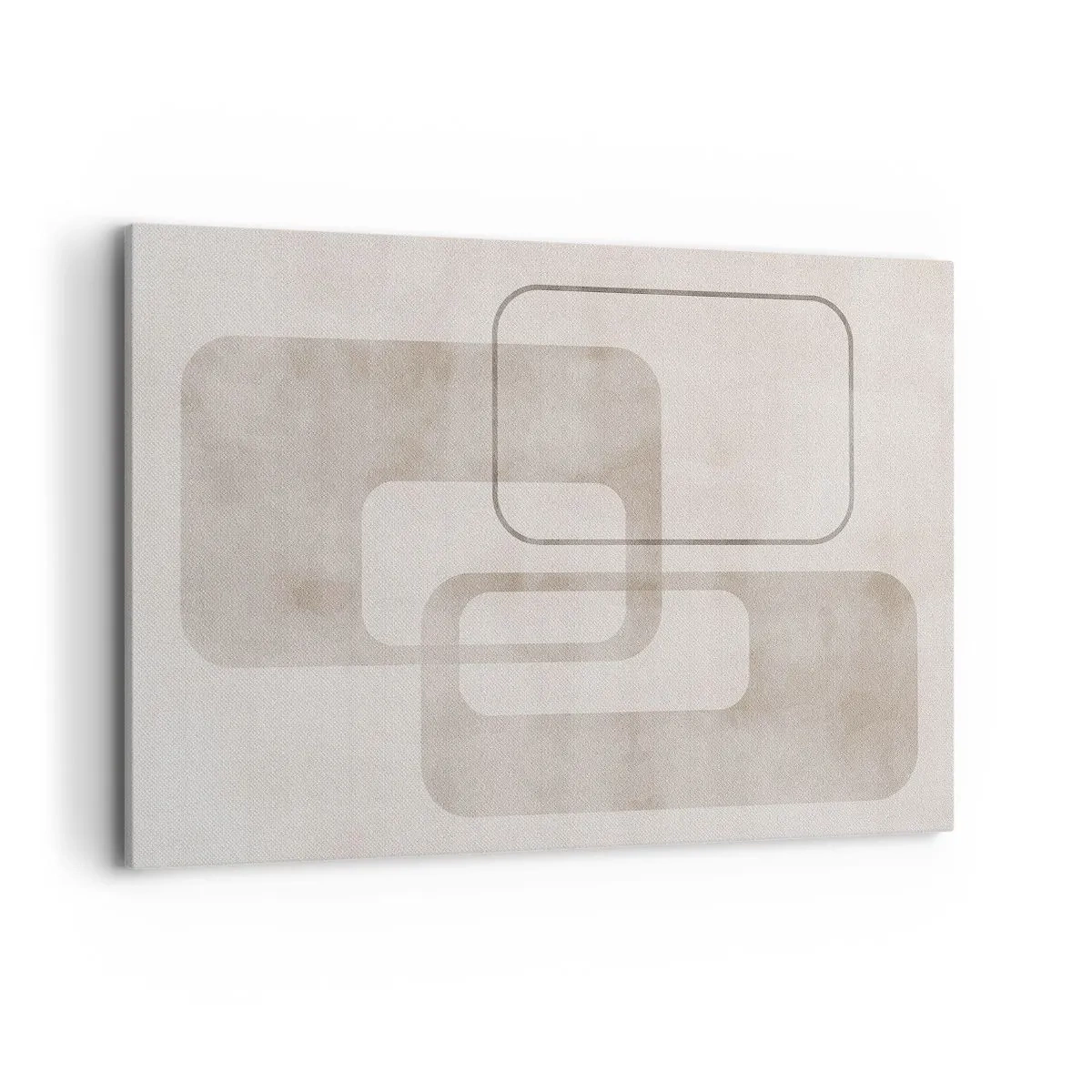 Canvastavla - Bild på duk - Geometrisk fug - 120x80 cm