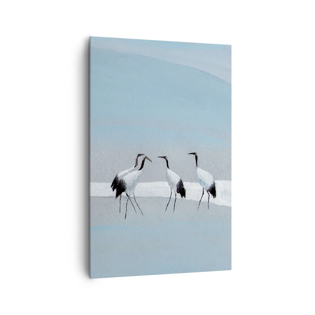 Canvastavla - Bild på duk - Efter en het dag - 80x120 cm