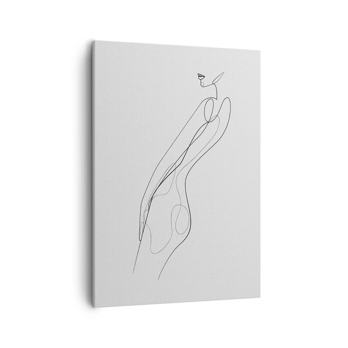 Canvastavla - Bild på duk - Bara en utfästelse - 50x70 cm