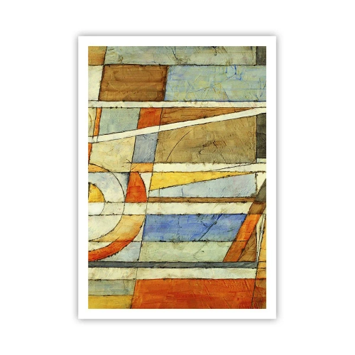 Affisch - Kubismen på bygget - 70x100 cm